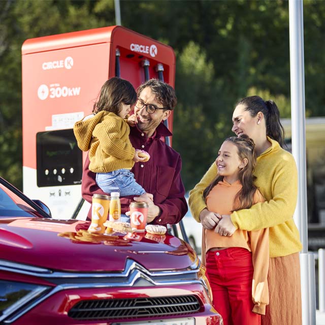 Stanna för en paus på Circle K!